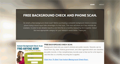 Desktop Screenshot of freepeoplescan.com